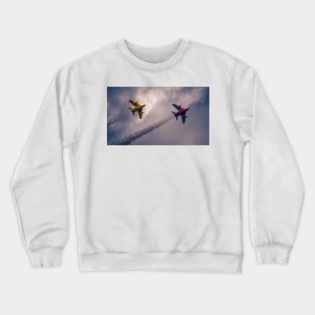 Folland Gnat T1's Crewneck Sweatshirt by Nigdaw